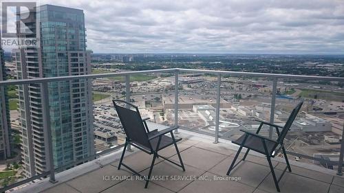 3305 - 70 Town Centre Court, Toronto, ON - Outdoor With Balcony With View