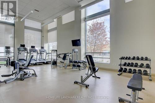1710 - 195 Bonis Avenue, Toronto, ON - Indoor Photo Showing Gym Room