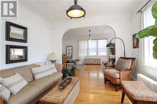 223 Mackenzie Street, Sudbury, ON - Indoor Photo Showing Living Room With Fireplace