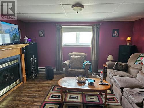 4 Matthew'S Road, Channel-Port Aux Basques, NL - Indoor Photo Showing Living Room With Fireplace