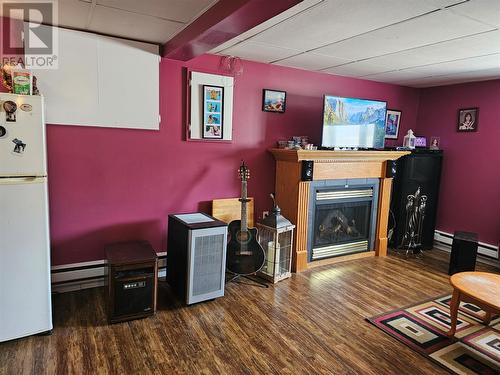 4 Matthew'S Road, Channel-Port Aux Basques, NL - Indoor Photo Showing Living Room With Fireplace