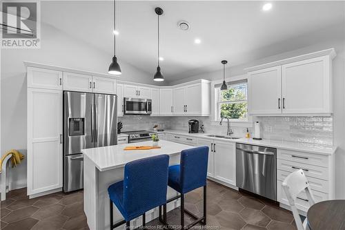 73 Poirier Dr, Moncton, NB - Indoor Photo Showing Kitchen With Stainless Steel Kitchen With Upgraded Kitchen