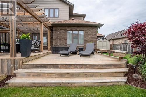 125 Morning Glory Lane, Chatham, ON - Outdoor With Deck Patio Veranda With Exterior