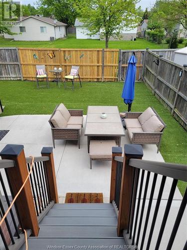 3574 Caribou Crescent, Windsor, ON - Outdoor With Deck Patio Veranda With Backyard With Exterior