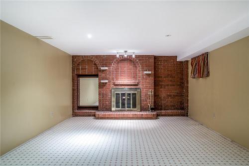 24 Bosna Court, Hamilton, ON - Indoor Photo Showing Other Room With Fireplace