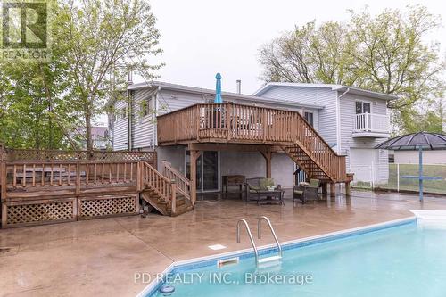 19 Newman Road, Kawartha Lakes, ON - Outdoor With In Ground Pool With Deck Patio Veranda
