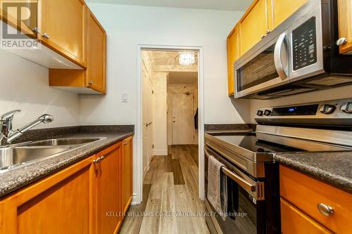205 - 740 Eglinton Avenue W, Toronto, ON - Indoor Photo Showing Kitchen With Double Sink