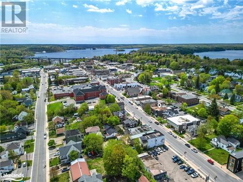 Aerial of area - 88 James Street, Parry Sound, ON 