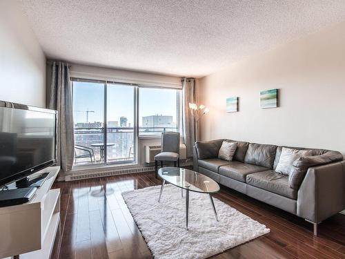 Salon - 1203-1280 Rue St-Jacques, Montréal (Ville-Marie), QC - Indoor Photo Showing Living Room