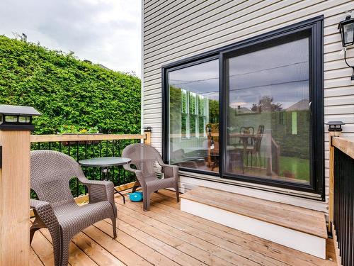 Backyard - 91 Rue Du Riesling, Gatineau (Aylmer), QC - Outdoor With Deck Patio Veranda With Exterior