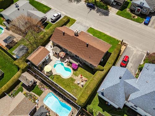 Aerial photo - 165 Rue Bellevue, Coaticook, QC - Outdoor With View