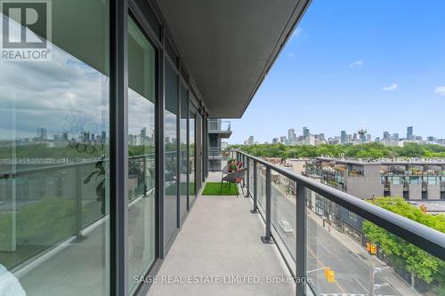 603 - 500 Dupont Street, Toronto (Annex), ON - Outdoor With Balcony With View With Exterior