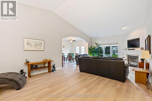 261 Meadowsweet Trail, London, ON - Indoor Photo Showing Living Room With Fireplace