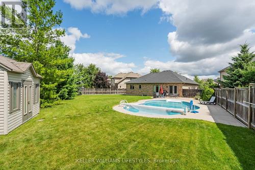 261 Meadowsweet Trail, London, ON - Outdoor With In Ground Pool With Backyard With Exterior