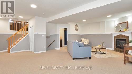 1523 Portrush Way, London, ON - Indoor Photo Showing Other Room With Fireplace