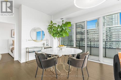 1007 - 20 Shore Breeze Drive, Toronto (Mimico), ON - Indoor Photo Showing Dining Room