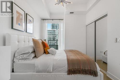 1007 - 20 Shore Breeze Drive, Toronto (Mimico), ON - Indoor Photo Showing Bedroom