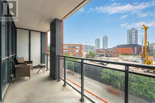 318 - 318 King Street E, Toronto (Moss Park), ON - Outdoor With Balcony With View With Exterior