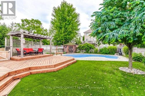 1880 Spruce Hill Road, Pickering (Dunbarton), ON - Outdoor With In Ground Pool With Deck Patio Veranda With Backyard