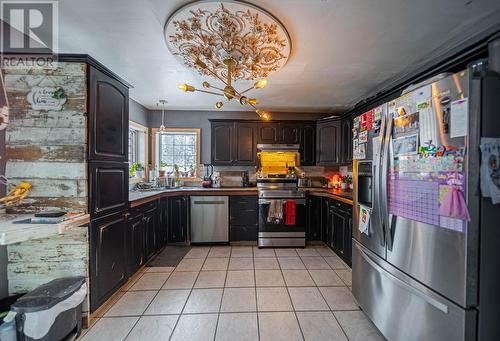 709 King  Street, Cranbrook, BC - Indoor Photo Showing Kitchen With Stainless Steel Kitchen