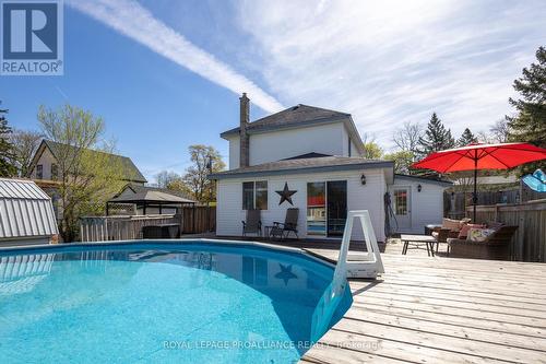 36 Ontario Street, Prince Edward County (Picton), ON - Outdoor With Above Ground Pool With Backyard With Exterior