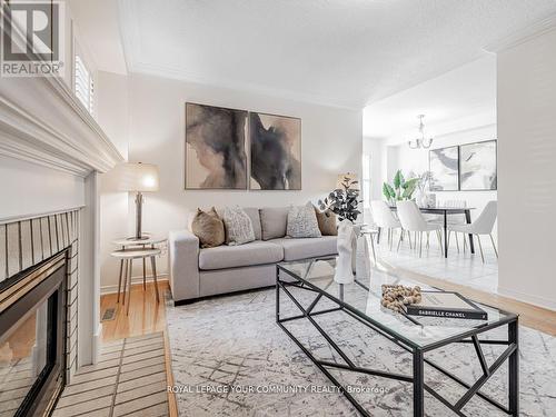 2 Domenica Way, Vaughan (Sonoma Heights), ON - Indoor Photo Showing Living Room With Fireplace