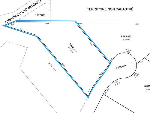 Drawing (sketch) - Ch. Du 46 N., La Macaza, QC 