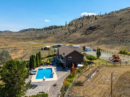 5852 Rodeo Drive, Kamloops, BC - Outdoor With In Ground Pool With View