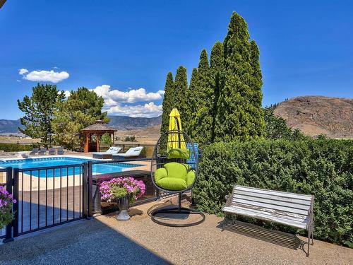 5852 Rodeo Drive, Kamloops, BC - Outdoor With In Ground Pool