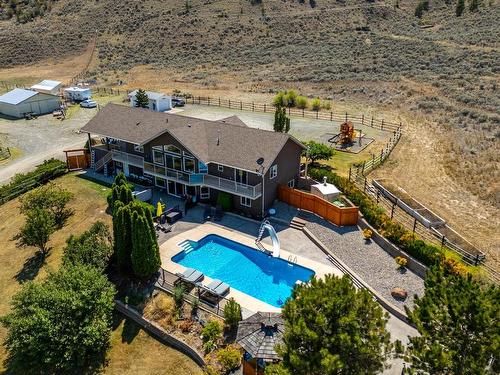 5852 Rodeo Drive, Kamloops, BC - Outdoor With In Ground Pool