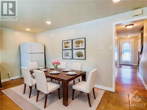 1295 Ledbury Avenue Unit#10, Ottawa, ON - Indoor Photo Showing Dining Room