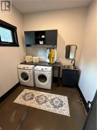 Laundry Room With Dog Stall Wash Roughed In - 55 Hanlon Bay Road, Elgin, ON - Indoor Photo Showing Laundry Room