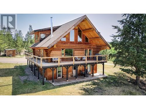 5289 Dawson Road, 100 Mile House, BC - Outdoor With Deck Patio Veranda