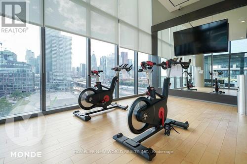 410 - 12 Bonnycastle Street, Toronto (Waterfront Communities), ON - Indoor Photo Showing Gym Room