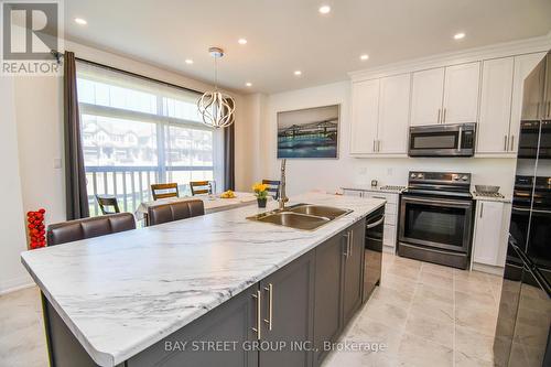 9 Copperhill Heights, Barrie (Painswick South), ON - Indoor Photo Showing Kitchen With Double Sink