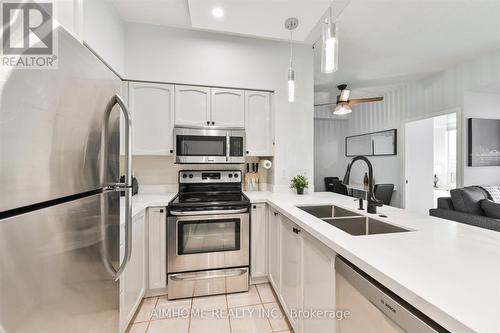 719 - 231 Fort York Boulevard, Toronto (Waterfront Communities), ON - Indoor Photo Showing Kitchen With Double Sink With Upgraded Kitchen