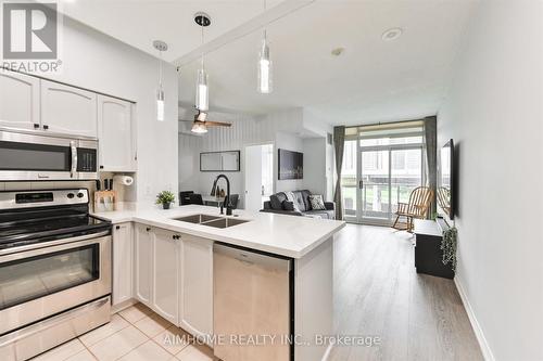 719 - 231 Fort York Boulevard, Toronto (Waterfront Communities), ON - Indoor Photo Showing Kitchen With Double Sink