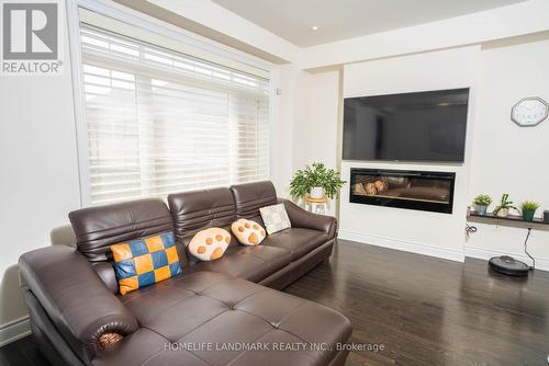 126 Barons Street, Vaughan (Kleinburg), ON - Indoor Photo Showing Living Room With Fireplace