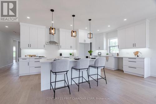 141 Greene Street, South Huron (Exeter), ON - Indoor Photo Showing Kitchen With Upgraded Kitchen