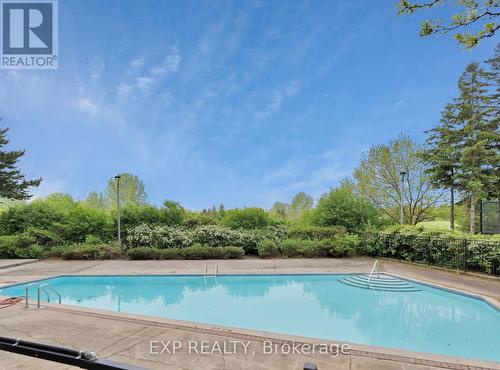 1210 - 10 Malta Avenue, Brampton (Fletcher'S Creek South), ON - Outdoor With In Ground Pool With Backyard