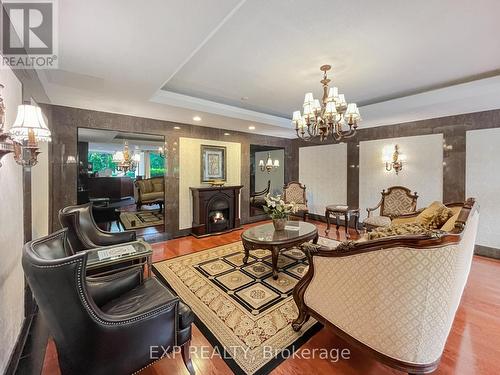 1210 - 10 Malta Avenue, Brampton (Fletcher'S Creek South), ON - Indoor With Fireplace