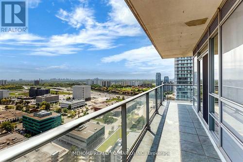 2210 - 30 Heron'S Hill Way, Toronto, ON - Outdoor With Balcony With View With Exterior