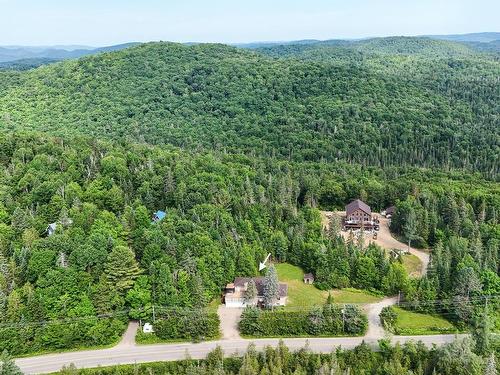 Photo aÃ©rienne - 5680 Ch. Des Hauteurs, Sainte-Adèle, QC - Outdoor With View