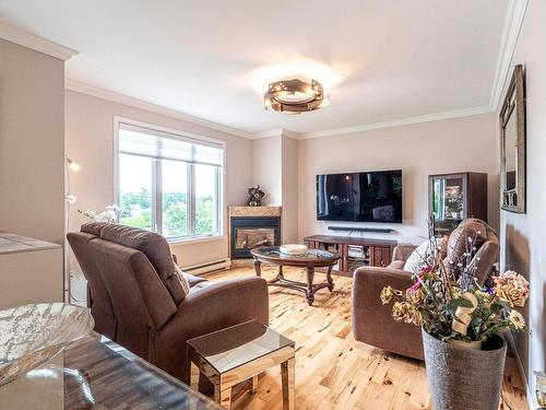 Salon - 872 Rue De Gibraltar, Sherbrooke (Brompton/Rock Forest/Saint-Élie/Deauville), QC - Indoor Photo Showing Living Room With Fireplace