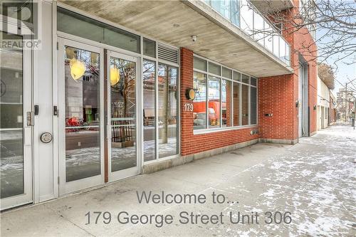 179 George Street Unit#306, Ottawa, ON - Outdoor With Exterior