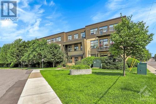 Welcome to Le Saint Denis Lofts! Formerly École Cadieux. - 345 St Denis Street Unit#210, Ottawa, ON - Outdoor With Balcony