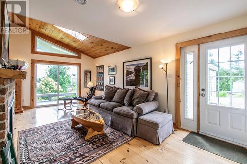 168 Main Road, Old Shop, NL - Indoor Photo Showing Living Room With Fireplace