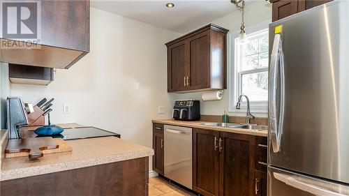 160 Edgett Avenue, Moncton, NB - Indoor Photo Showing Kitchen With Double Sink