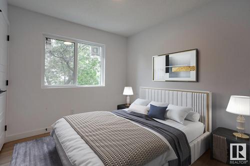 8303 87 St Nw, Edmonton, AB - Indoor Photo Showing Bedroom