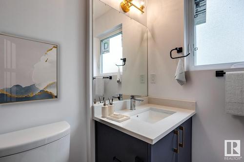 8303 87 St Nw, Edmonton, AB - Indoor Photo Showing Bathroom